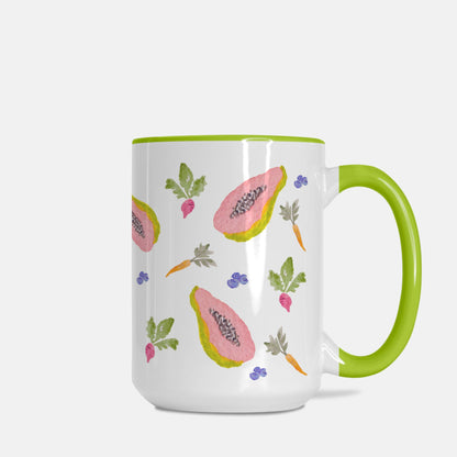 Fruitful Sips - Papaya & Friends Mug