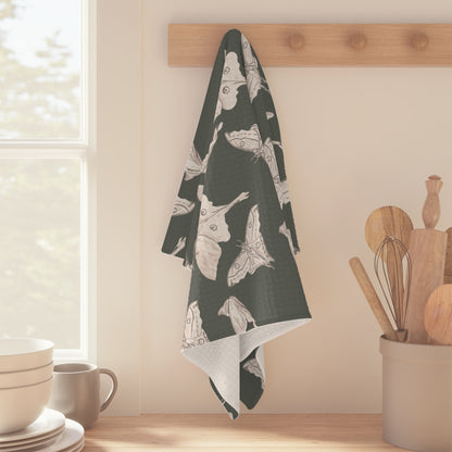 Moth Lover Microfiber Tea Towel