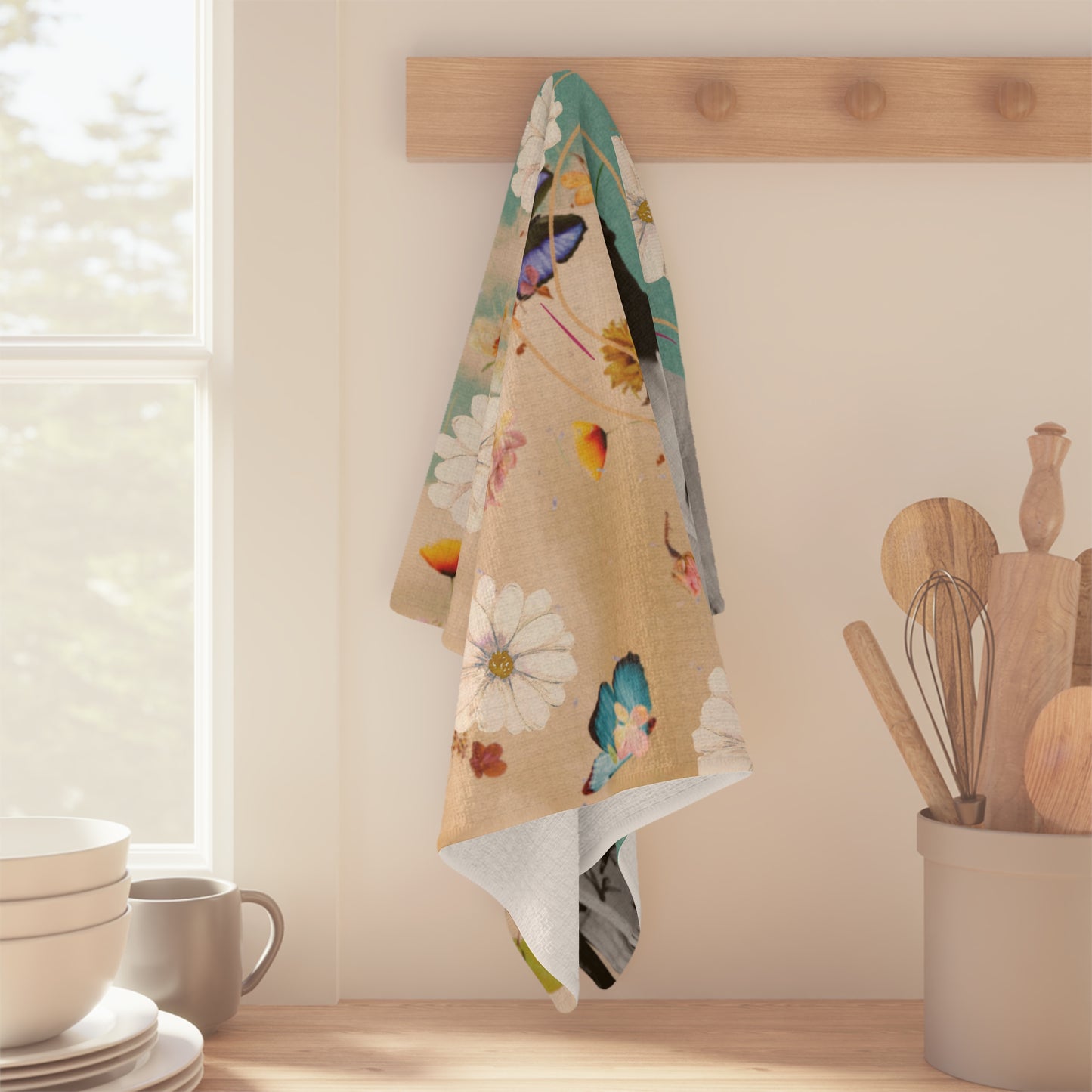 Artist Skies Microfiber Tea Towel