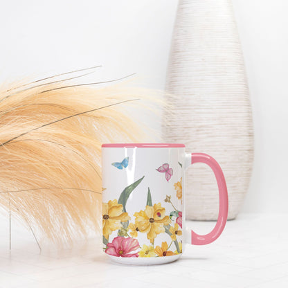 Butterfly Kisses & Sunny Sips Mug