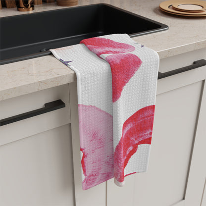 Kiss Kiss Microfiber Tea Towel