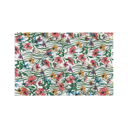 Wildflower Rush Microfiber Tea Towel