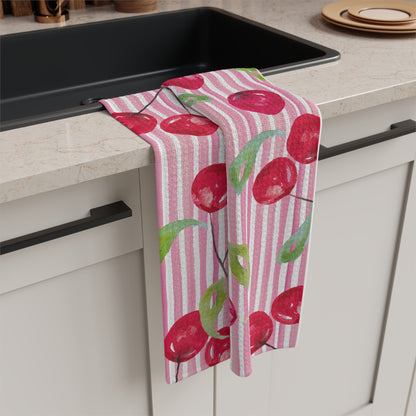 Cherry Nation Microfiber Tea Towel