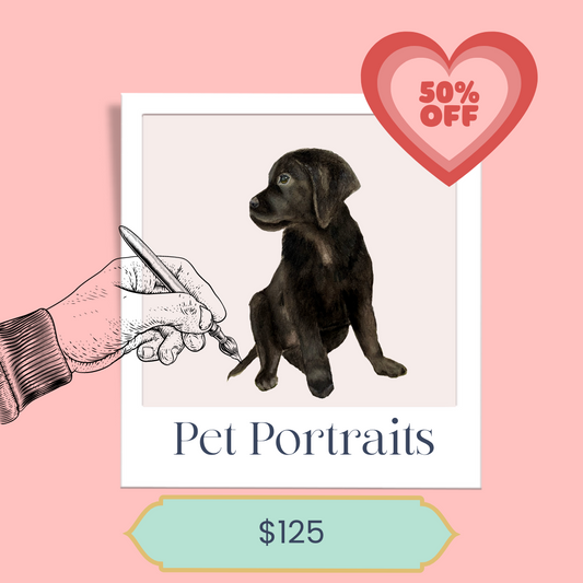 Custom Pet Portraits