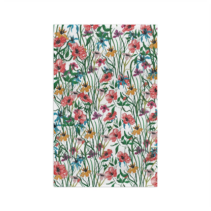 Wildflower Rush Microfiber Tea Towel