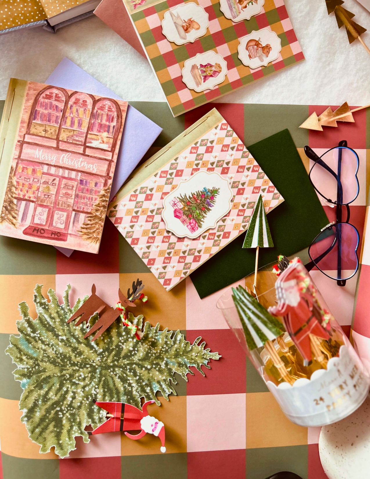 Christmas at the Bookshop Greeting Card