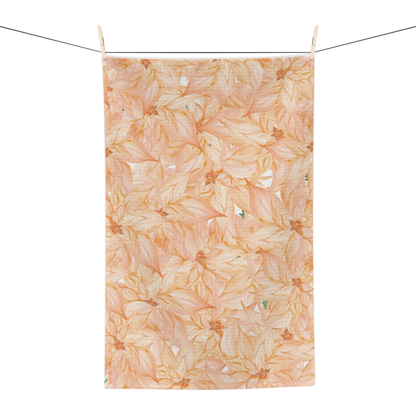 Orange Rush Microfiber Tea Towel