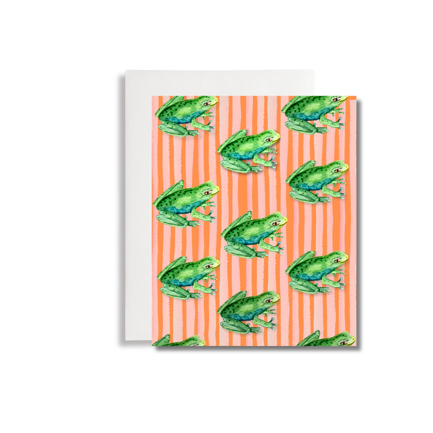 Frog Greeting Card