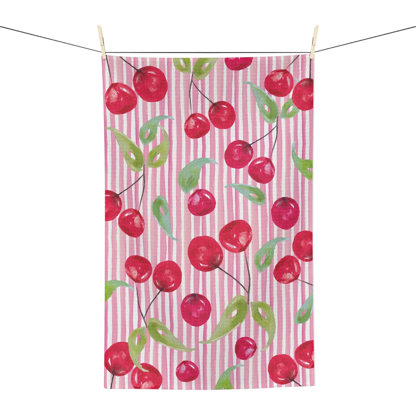 Cherry Nation Microfiber Tea Towel