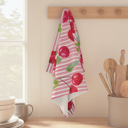 Cherry Nation Microfiber Tea Towel