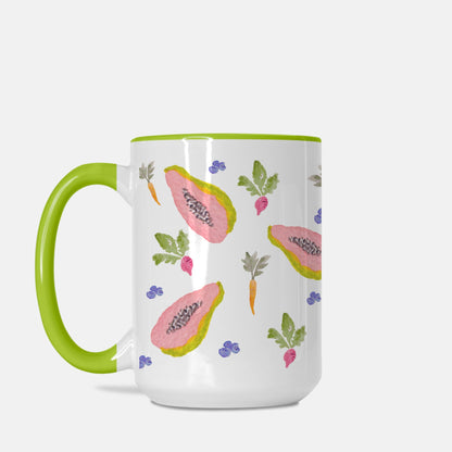 Fruitful Sips - Papaya & Friends Mug