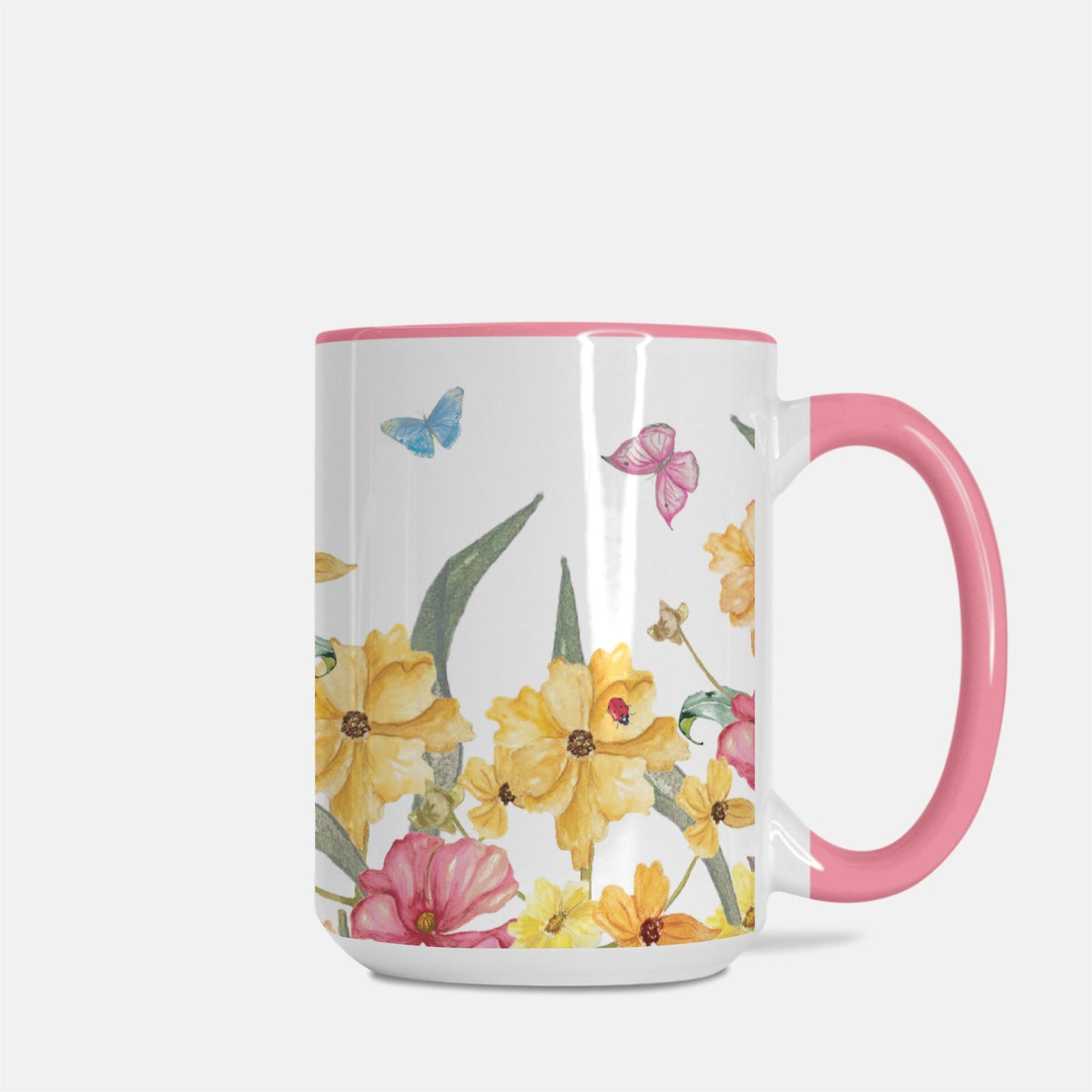 Butterfly Kisses & Sunny Sips Mug