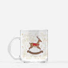 Load image into Gallery viewer, Christmas Deer Glass Mug
