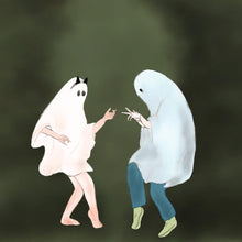 Load image into Gallery viewer, Dancing Ghost Art Print
