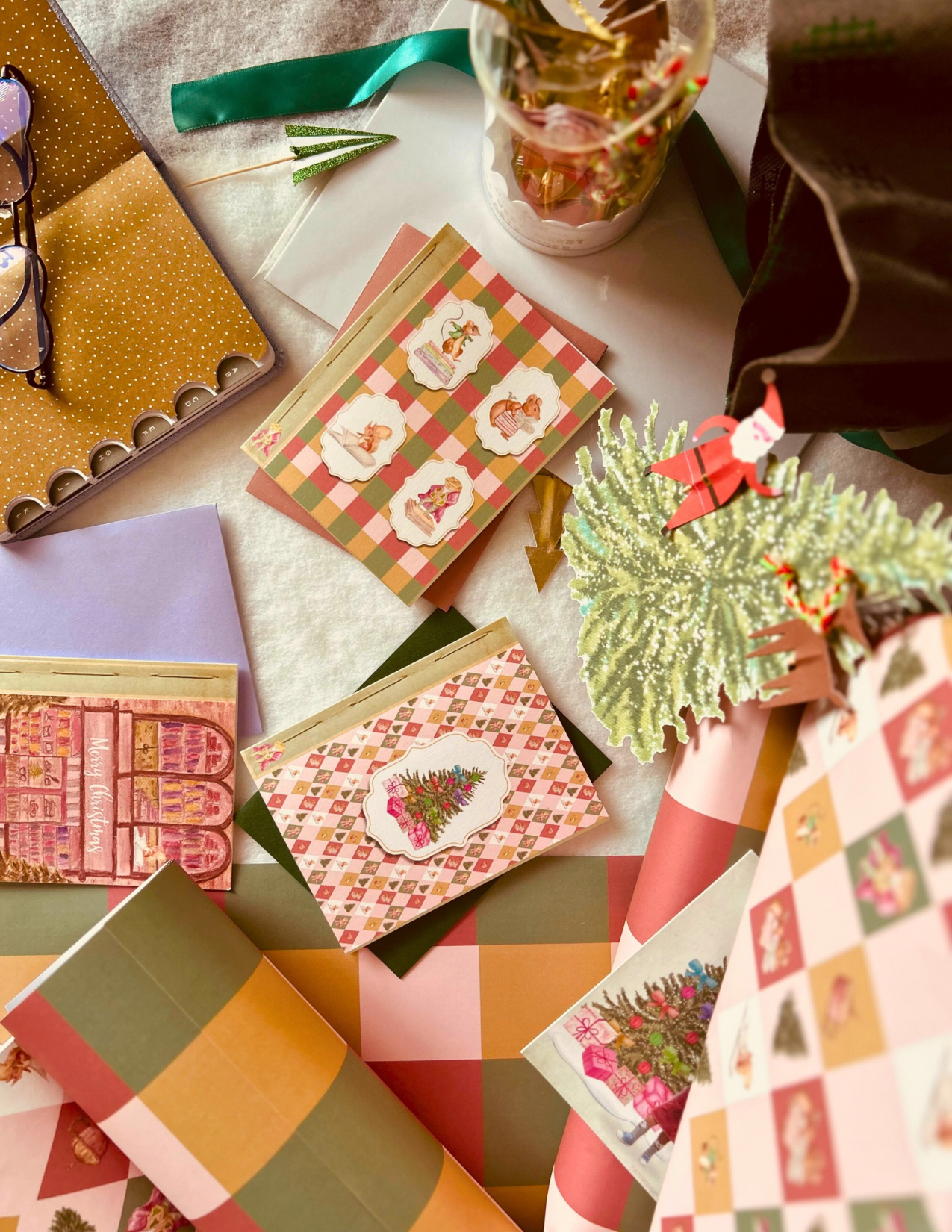 Christmas at the Bookshop Greeting Card