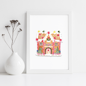 Ginger Bread House Art Print