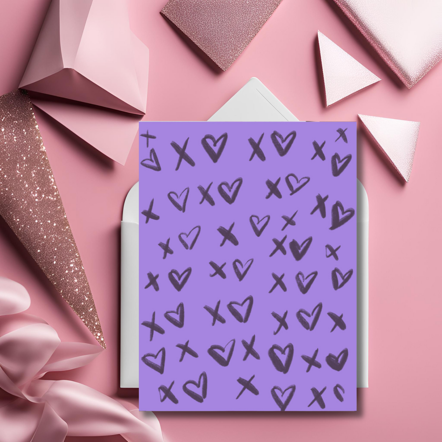 XOXO Greeting Card