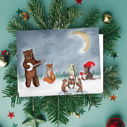 Christmas Jam Greeting Card