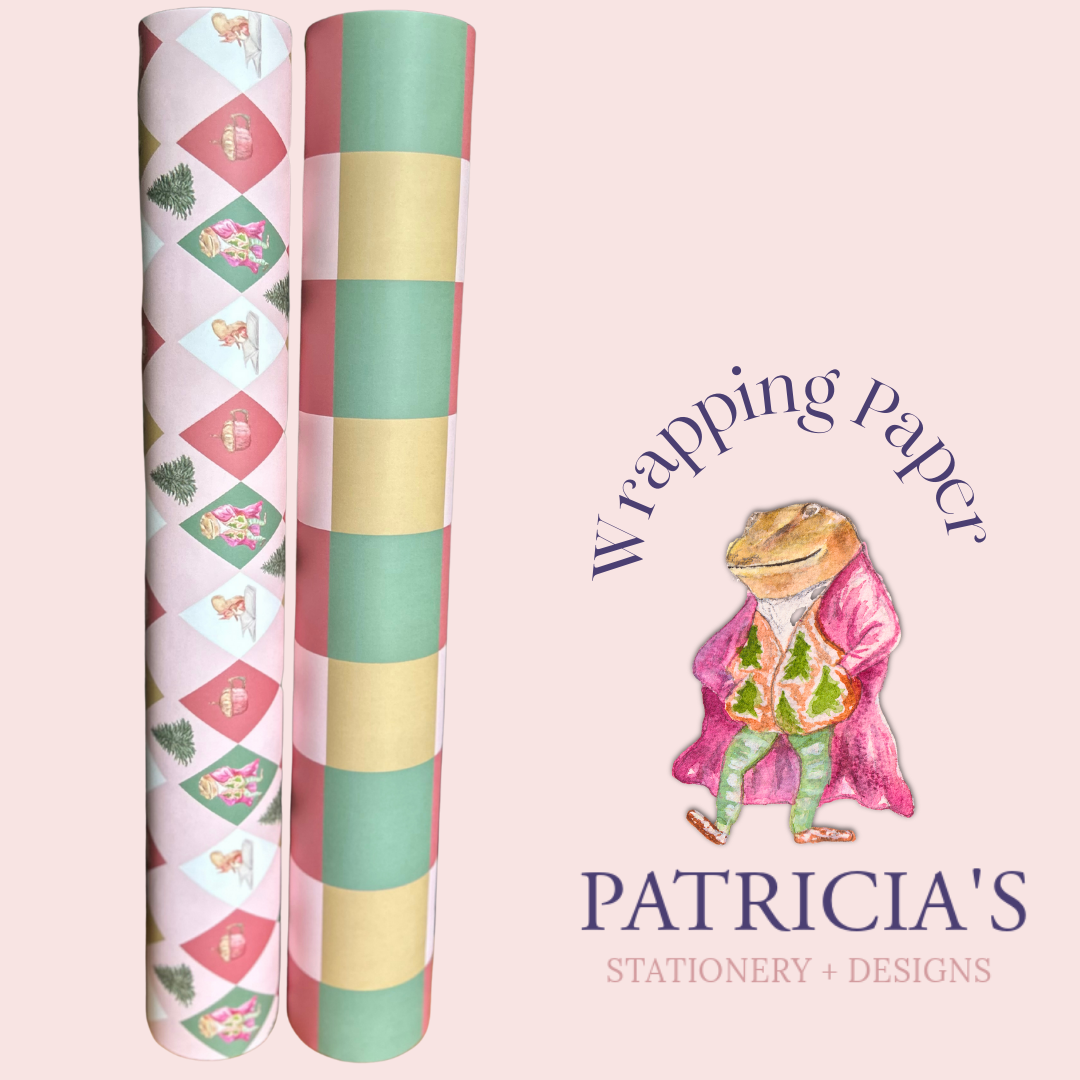 Yuletide Plaid Wrapping Paper