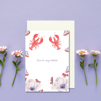 My Lobster Greeting Card