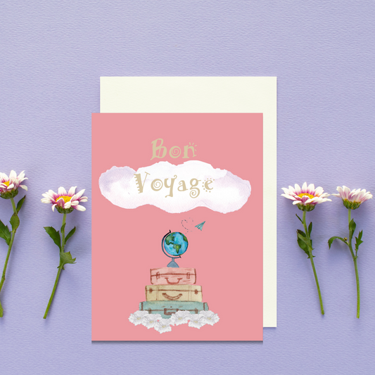 Bon Voyage Greeting Card