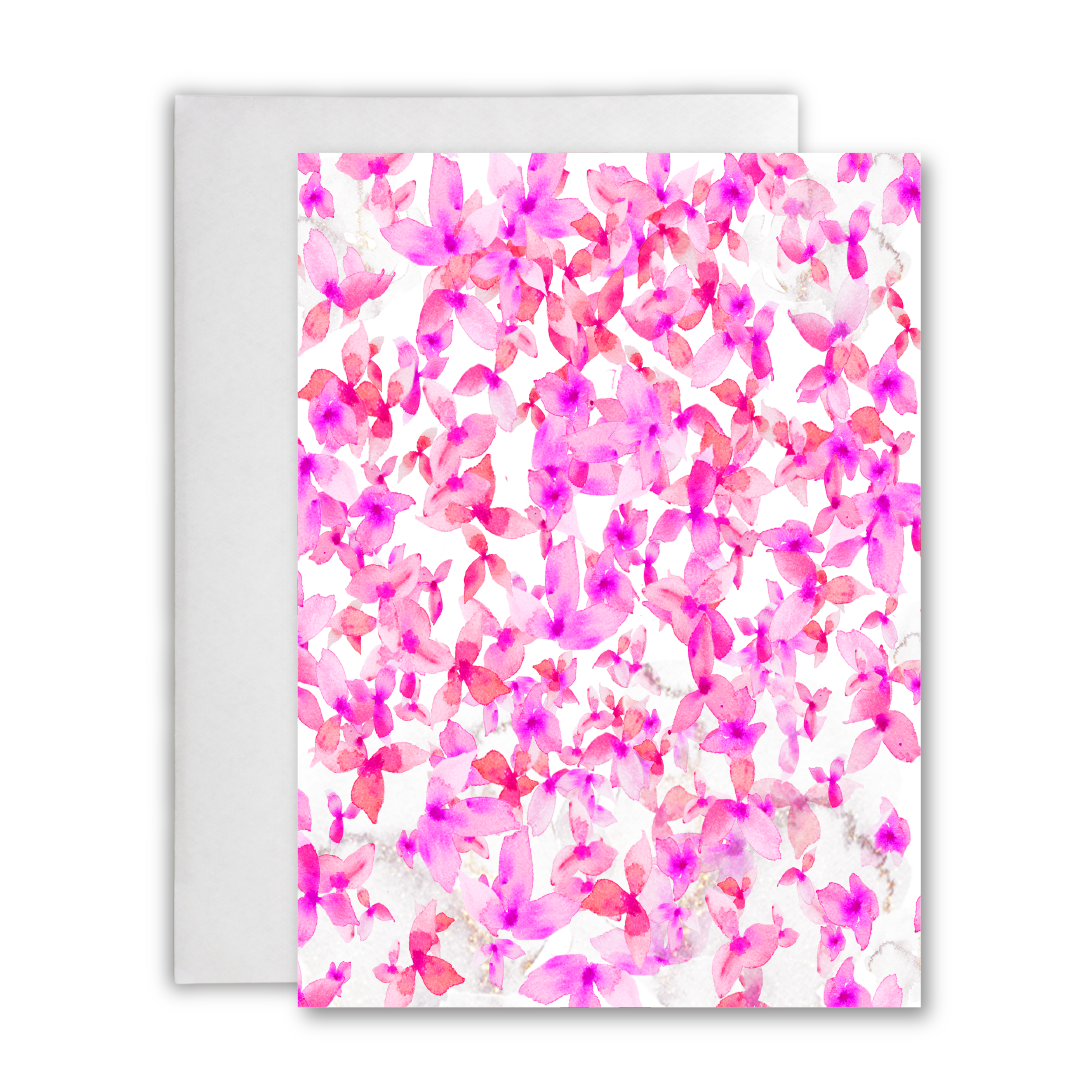 Floral Explosion Greeting Card