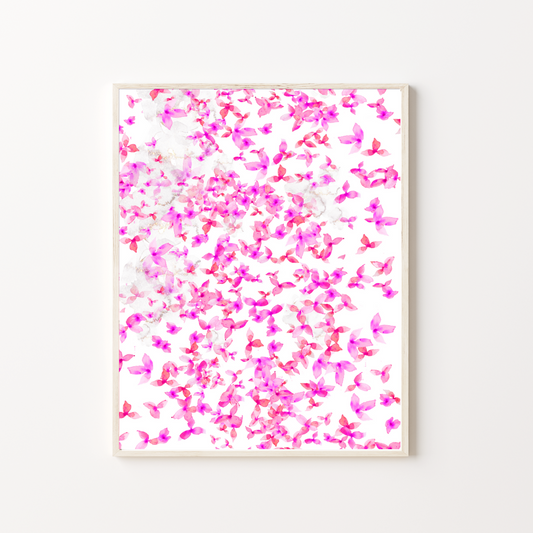 Flower Petal Art Print