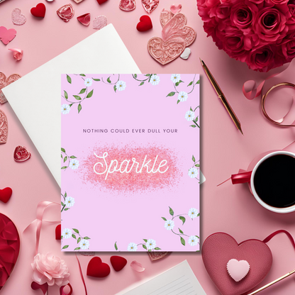 Sparkle Greeting Card