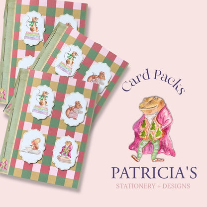 The Mice’s Winter Tales Greeting Card