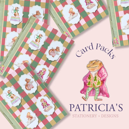The Mice’s Winter Tales Greeting Card