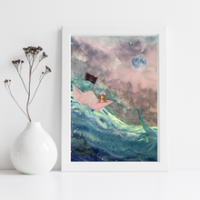 Load image into Gallery viewer, Tony Bear&#39;s Sea Adventure Art Print
