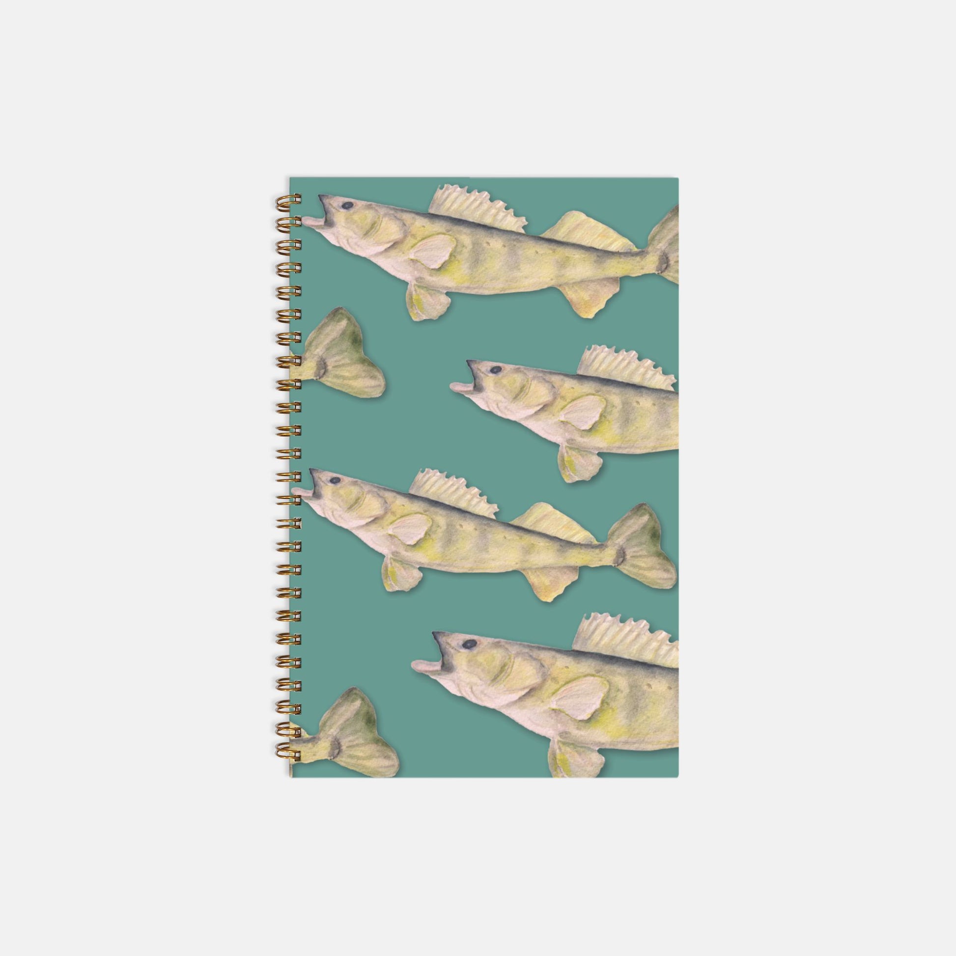 Metal binding Notebook Walleye Pattern by Patricia's Paper