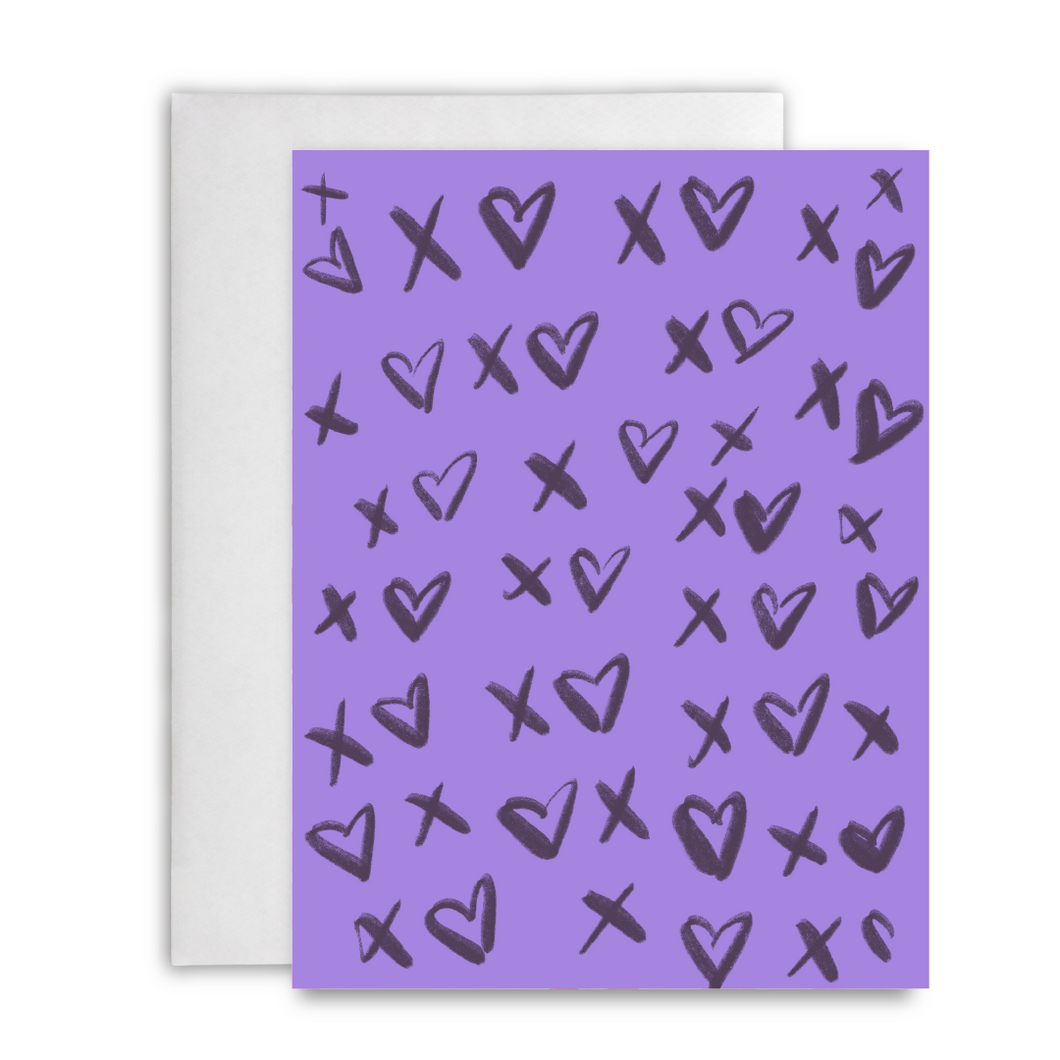 XOXO Greeting Card