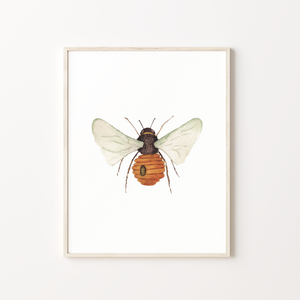 Bee Art Print