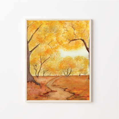 Autumn Art Print