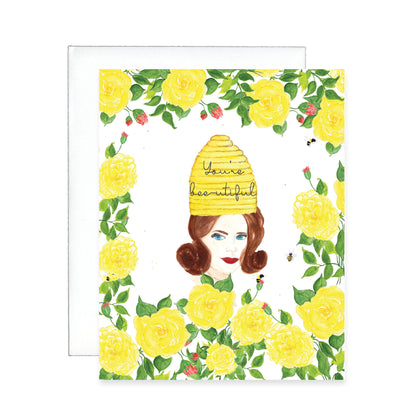 Mother's Day Greeting Card - Bee-utiful