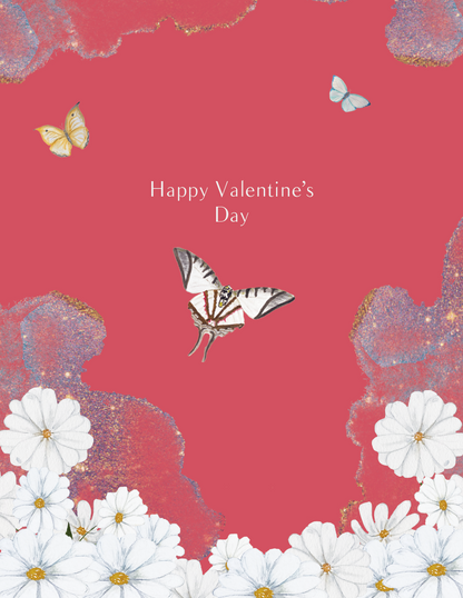 Happy Valentines Day Greeting Card