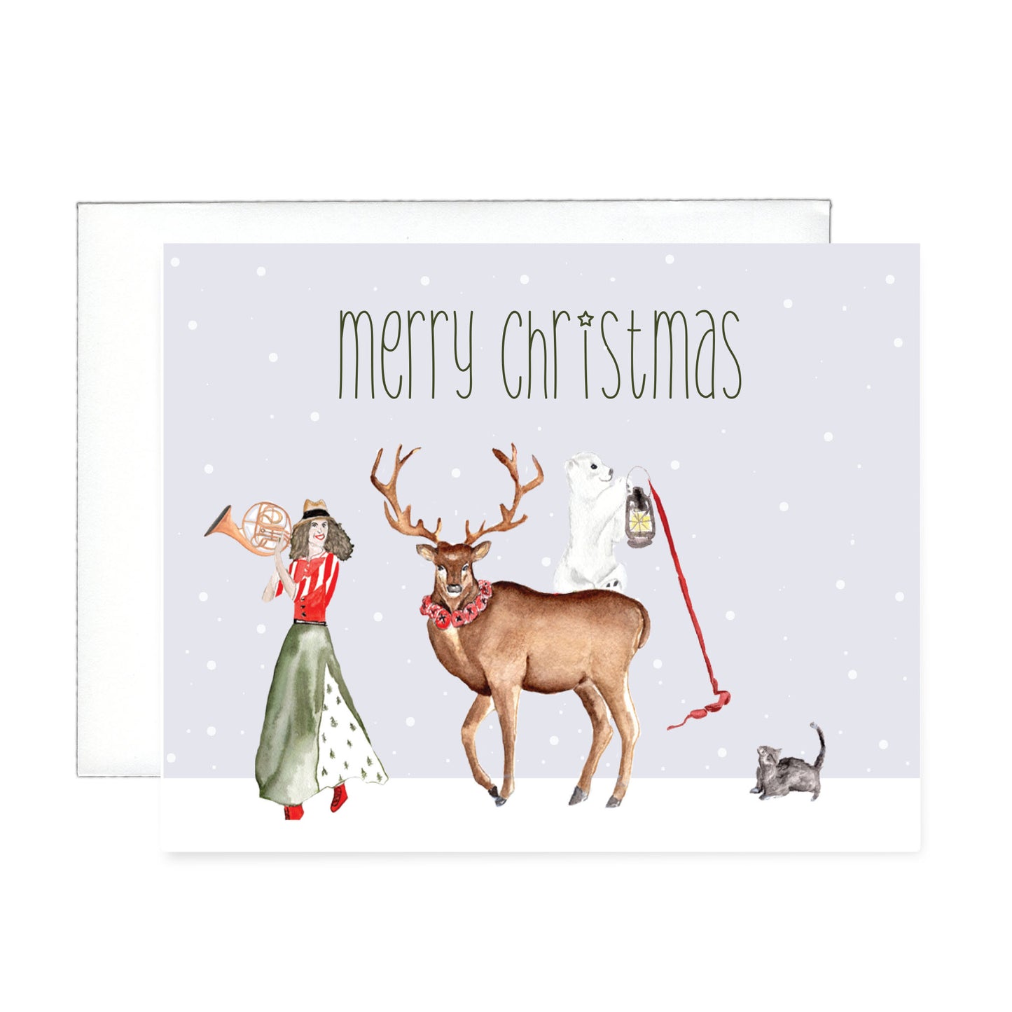 Merry Christmas Greeting Card