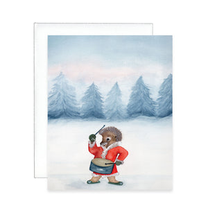 Rocking Christmas Greeting Card