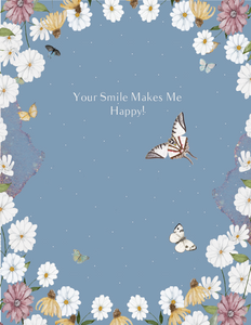 Your Smile Makes Me Happy Greeting Card